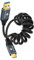 Thzzhnno Cavo Spirale USB C a A 3.0, Cavo Spirale USB Tipo C a Tipo A 10Gbps Compatibile con iPhone 16 Pro Max/Plus, Samsung Galaxy Note 8 (Estendere da 95MM a 1M)