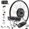 Varstrom Ebike Umbausatz 48V 1000W Hinterradmotor mit Optionale Batterie und Display Elektrofahrrad Conversion Kit für 26 27,5 28 29 700C für Hinterräder