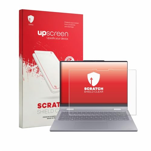 upscreen Schutzfolie für Lenovo ThinkBook 14 2-in-1 Gen 6 – Made in Germany, Kristall-klar, Kratzschutz, Anti-Fingerprint