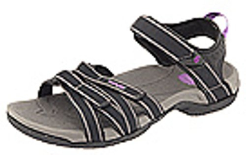 Teva, Tirra W Sandalo Donna, Sandali, Donna, Black Grey (Bkgy), 37