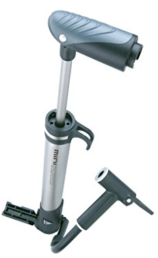Topeak Standpumpe Mini Morph, Silber, 15700039