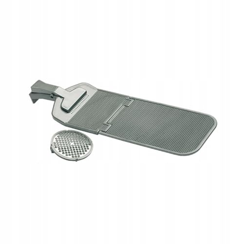 Florentyna Filetierbrett 48 x 15 cm Faltbares Fischbrett rutschfeste Oberfläche Kunststoff Schneidebrett mit Klemme und Fischschupper Fischentschupper 2 TLG. Set