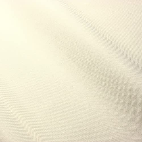 1buy3 – Polyesterstoff “Oxford 600D” für Campingzubehör, Abdeckplanen, Kissenbezüge, Outdoorbekleidung & Co – Meterware mit 150cm Breite – reißfest & pflegeleicht (Farbe 22 / Reinweiß)