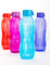 Signoraware Plastic Fridge Bottle Set, 1 Litre, Set of 4, Assorted