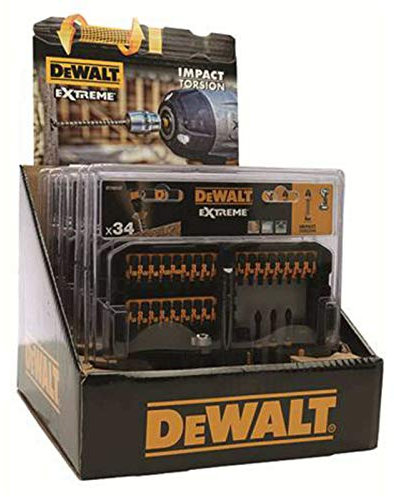 DeWalt DT70606T-QZ Schrauberbit-Set DT 70606 T 34-teilig Extreme