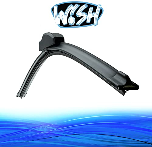 Wish® Excellence Premium Satz Front + Heck Scheibenwischer Länge: 26 650mm / 12 300mm Wischblätter Vorne und Hinten Flachbalkenwischer + Review G EP26.RG12