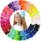 30 Big Cheveux nœuds Clips pour filles Teens-15 cm double nœuds Style Boutique énorme Grande Bowknot Filles Enfants femmes Alligator Clip-grosgrain ruban Pinces à cheveux