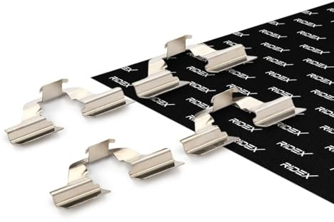 RIDEX 1164A0006 4x Zubehörsatz Scheibenbremsbelag Bremsbelag-Zubehörsatz Vorne, Hinten