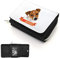 Mygoodprice Portefeuille à Rabat Porte-Monnaie Jack Russel Noir