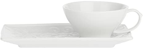 La Porcellana Bianca - Florentina Tazza Te' - Bicchieri e Tazze - Ceramica - 180 CC, Ø 10, 12x10xh5 cm