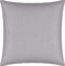 Erwin Müller Kuschelkissenbezug, Kissenhülle Single-Jersey Murnau - grau Größe 40x40 cm - bügelfrei, strapazierstark, elastisch, mit Reißverschluss