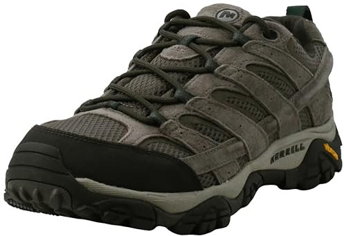 Merrell J033347 Herren Trekking- & Wanderhalbschuhe, Grau (Boulder Boulder), 43 EU