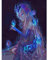 5D Diamant Malerei nach Zahlen Set leuchtet im Dunkeln Anime Girlcool Schmetterling runder Vollbohrer Acryl Stickerei Kreuzstich Kunsthandwerk Leinwand für Wanddekoration Kinder 30x40 cm