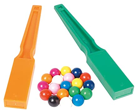 Shaw - 2 magnetische stokken met 20 magnetische knikkers