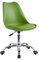 Brigros WeHome Bürostuhl Modern Jugendzimmer Arbeitszimmer Wartezimmer Bürostuhl mit Kunstledersitz (Grün)