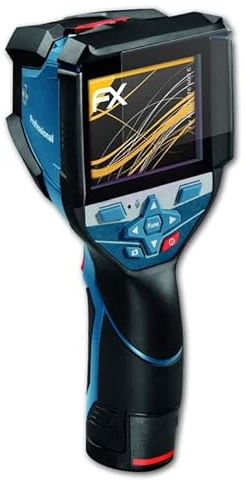 atFoliX Panzerfolie kompatibel mit Bosch GTC 600 C Schutzfolie, entspiegelnde und stoßdämpfende FX Folie (2X)