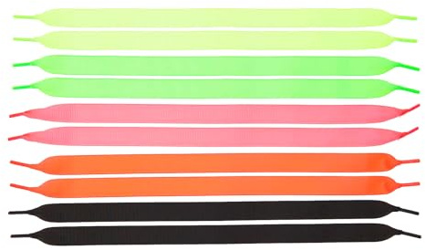 Rico Design itoshii Ripsband Armbänder 10 Stk. 16 mm 33 cm Polyester Neonfarben