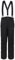 BenBoy Damen Skihose Schneehose Wasserdicht Warm Gefüttert Abnehmbaren Softshellhose Hosenträgerhose mit Verstellbarer Latzhose Outdoorhose Winddicht Snowboardhose Winter HXK7441W-Black-XS
