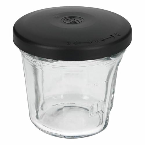 LUTH Premium Profi Parts Becher Mit Deckel kompatibel mit Bosch 12013195 für Küchenmaschine
