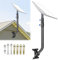 Supporto per Antenna Satellitare per Disco Starlink V2, Supporto per balcone Antenna satellitare parabola Starlink Supporto, Supporto per Tetto Internet Satellitare, Starlink Mount (Upgrade)