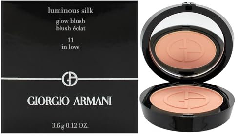 Luminous Silk Glow Blush - 11 In Love by Giorgio Armani for Women - 0.12 oz Blush