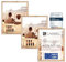 CABBEL Lot de trois (3 pcs.) cadres photo 40x50 cm MDF cadre en bois en Naturel | avec verre plexi incassable/Moderne