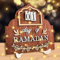 Ramadan Kalender,LED Ramadan Kalender Kinder,Ramadan Deko Aus Holz,Eid Mubarak Adventskalender, DIY Ramadan Dekoration 30 Tage Countdown，Ramadan Geschenke für Kinder- زينة رمضان كريم ديكور