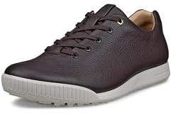 ECCO Mens 2026 Golf Street Retro Hybrid Waterproof Spikeless Golf Shoes