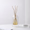 Room Decor Aromatherapy Diffuser Bottle, Transparent Double Glass Vase, Nordic Style Desk Fragrance Diffuser Bottle, Hydroponic Pot Vase(Yellow)