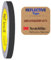 Nastro catarifrangente, nastro riflettente di sicurezza, impermeabile, con pellicola riflettente 3M 680E (5 mm x 10 m nero)