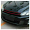 Frontgrill 5 Stücke Für VW Für Golf 6 7 Für Tiguan Für Polo Für GTI Auto Front Hood Grille Reflektierende Aufkleber Streifen Auto Außen Styling Dekoration Trim Aufkleber Auto-Kühlergrill(Rot)