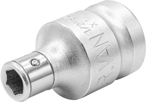 DAKCOS Bit-Adapter mit Haltekugel - Antrieb 1/2 - Innensechskant 1/4 | CR-V