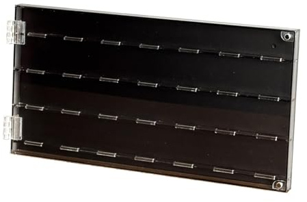 Oshhni Gitarren-Pick-Halter, Behälter, Plektrum-Aufbewahrungsbox, Acryl-Vitrine für Wohnzimmer