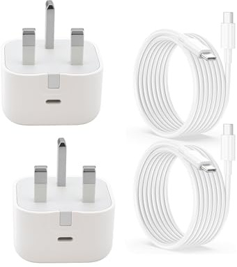 USB C Charger, 20W USB C Fast Charger Plug With 6FT Type C to C Cable for i Phone 17/17 Pro/17 Pro Max/16/16 Pro/16 Pro Max/15/15 Pro/15 Pro Max, USBC UK Power Adapter