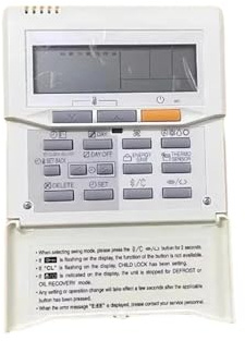 Panel Controlador Control Remoto De Aire Acondicionado Central, Compatible Con Fujitsu, Cable Multilínea Serie T/Mini-T UTY-RNKYT Controlador De Ajuste De Aire Acondicionado(Old)