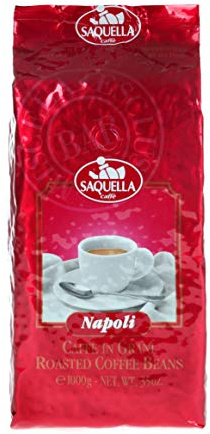 Saquella Kaffee Espresso Napoli Bar 1000g Bohnen