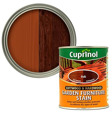 CUPRINOL Garden Furniture Stain Exterior Woodcare, Oak,750 ml