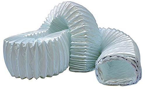 Kair Manguera flexible rectangular de PVC, 150 mm x 70 mm, 3 metros de longitud