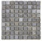 DIVERO 11 Fliesenmatten Naturstein Mosaikfliesen aus Marmor für Wand und Boden grau á 29 x 29 cm