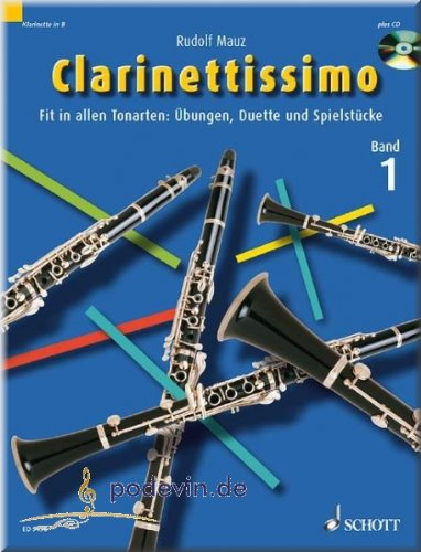 Clarinettissimo 1 - Klarinette Noten [Musiknoten]