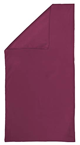 Dream Art 3450 Strandtuch und Badehandtuch (Mikrofaser), schnelltrocknend, platzsparend inkl. atmungsaktiver Netztasche, für Strand, Sport, Wandern und vieles mehr, 90 x 180 cm, fuchsia