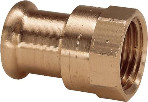 Press Fitting Copper Transition Sleeve 54 mm x 2 Inch Inner Thread M