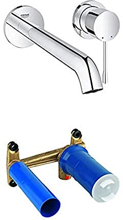 GROHE Mitigeur lavabo mural 2 trous, taille L, 19967001 Essence (corps encastré inclus)