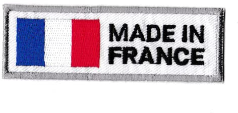 Patche Ecusson Made In France Patch Brodé Fabrication Française Thermocollant