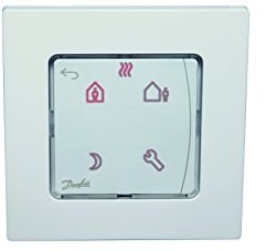 Danfoss 088U1020 x Raumthermostat, Weiß, x