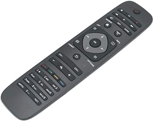 ALLIMITY 996590004765 Remote Control Replacement for Philips LED Smart TV 22PFL4208K 24PFL4208H 24PFL4208T 32PFL3208K 32PFL3208T 32PFL3258H 32PFL4208S 32PFL4208T 32PFL4258K 32PFL4258M 32PFL4258T