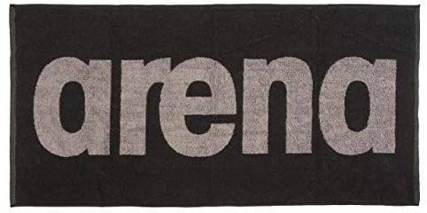 Unbekannt Art: uni Gym Soft Towel handtuch, Schwarz / Rot, one size EU