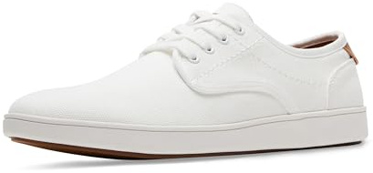 Steve Madden Men's Fenta Sneaker, White Canvas,13 M US