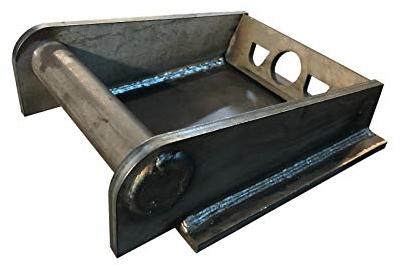 MS01 Aufnahme Rahmen mit Platte zum anschweißen Schnellwechsel Adapter SW01 Minibagger