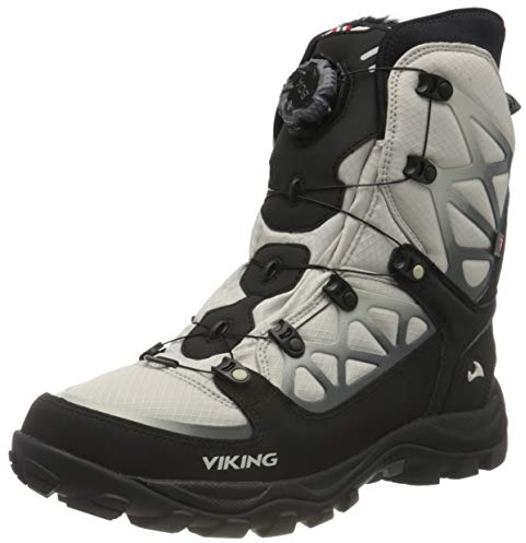 viking Unisex Constrictor Iii Boa Schneestiefel, Light Grey Black, 39 EU
